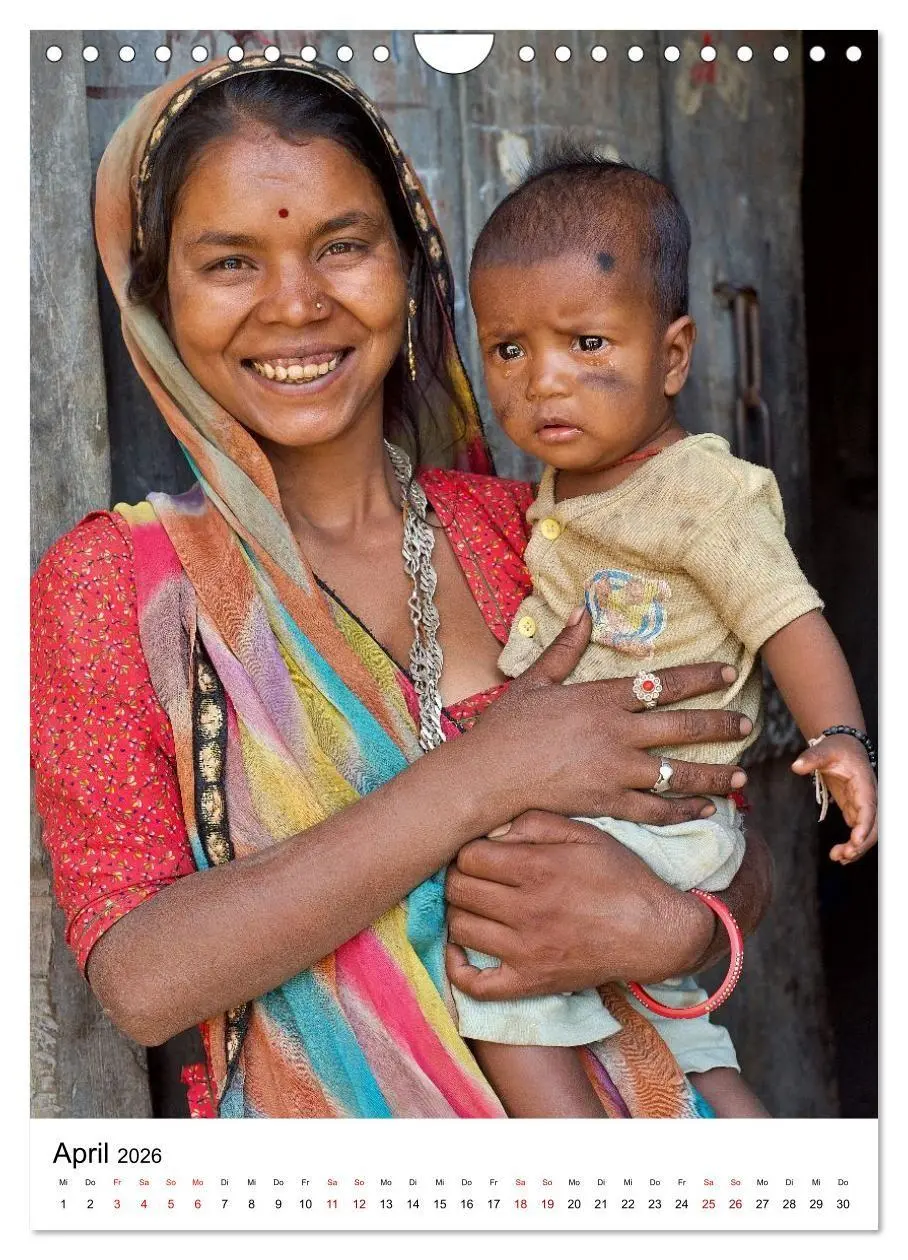 Bild: 9783516747157 | Portraits - Nordindien (Wandkalender 2026 DIN A4 hoch), CALVENDO...