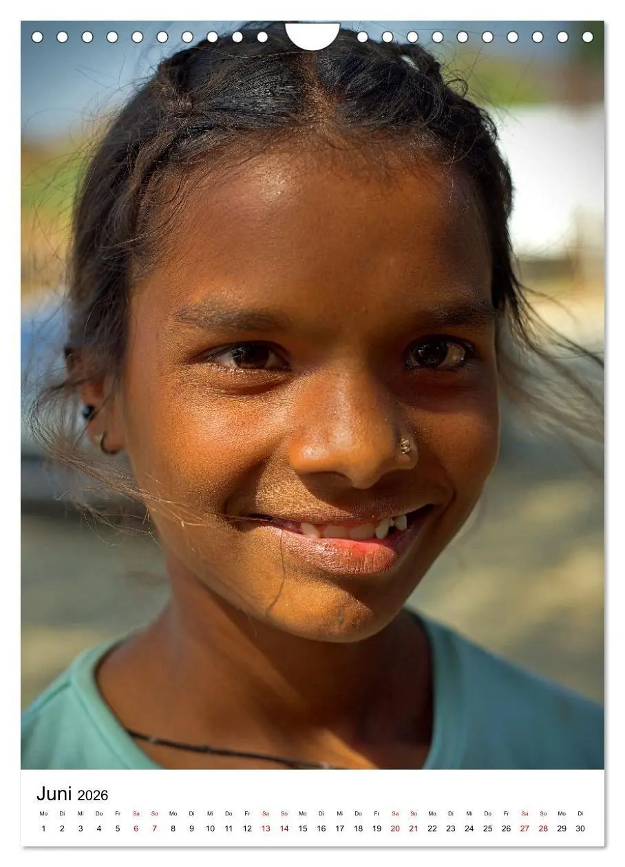 Bild: 9783516747157 | Portraits - Nordindien (Wandkalender 2026 DIN A4 hoch), CALVENDO...