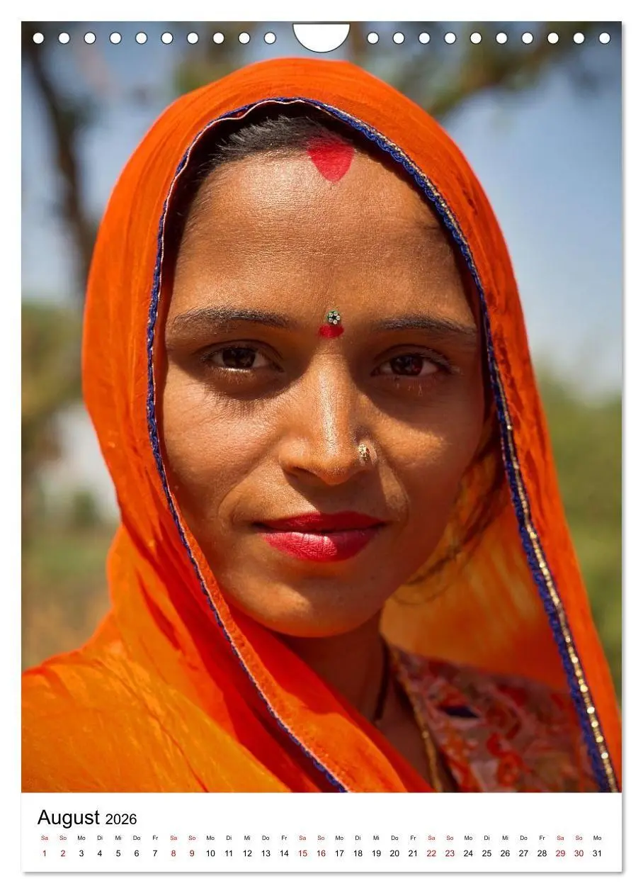Bild: 9783516747157 | Portraits - Nordindien (Wandkalender 2026 DIN A4 hoch), CALVENDO...