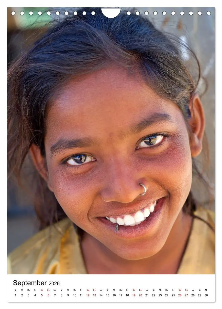 Bild: 9783516747157 | Portraits - Nordindien (Wandkalender 2026 DIN A4 hoch), CALVENDO...