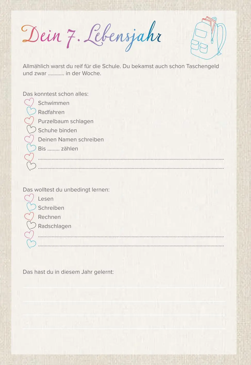 Bild: 9783831327157 | Das bist Du! Deine ersten 18 Jahre | Wartberg | Buch | 128 S. | 2022