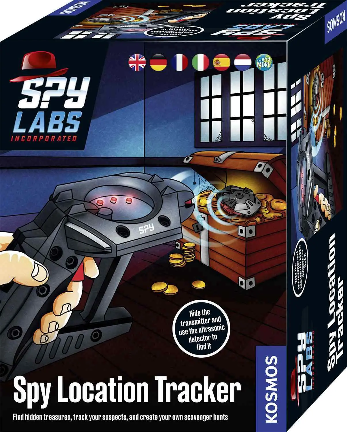 Cover: 4002051617257 | Spy Labs Peilsender INT | Maße (B/H): 17 x 23 cm, Detektiv-Set | Spiel