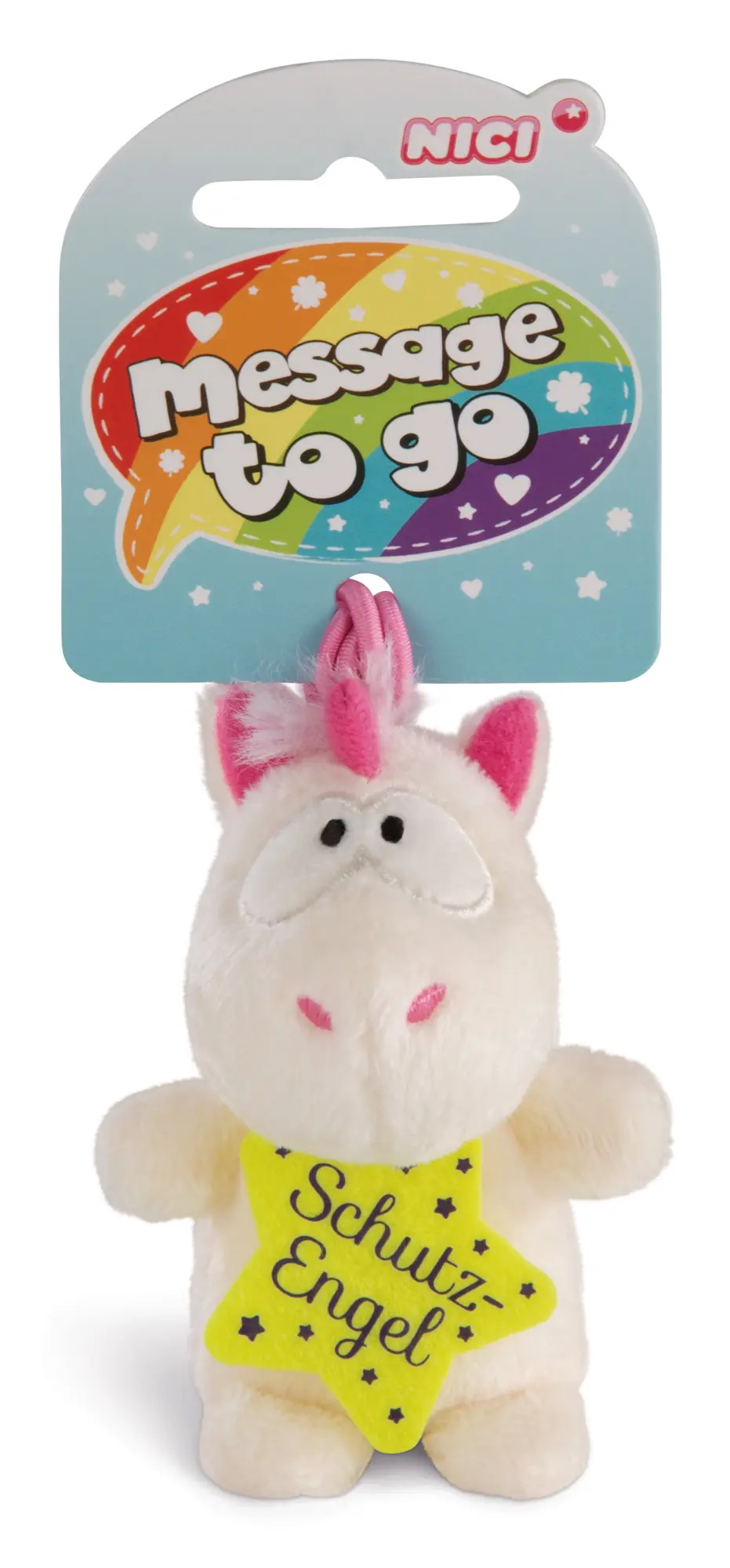 Cover: 4012390427257 | Nici 42725 Schlüsselanhänger Einhorn Theodor Schutzengel 8cm | 42725