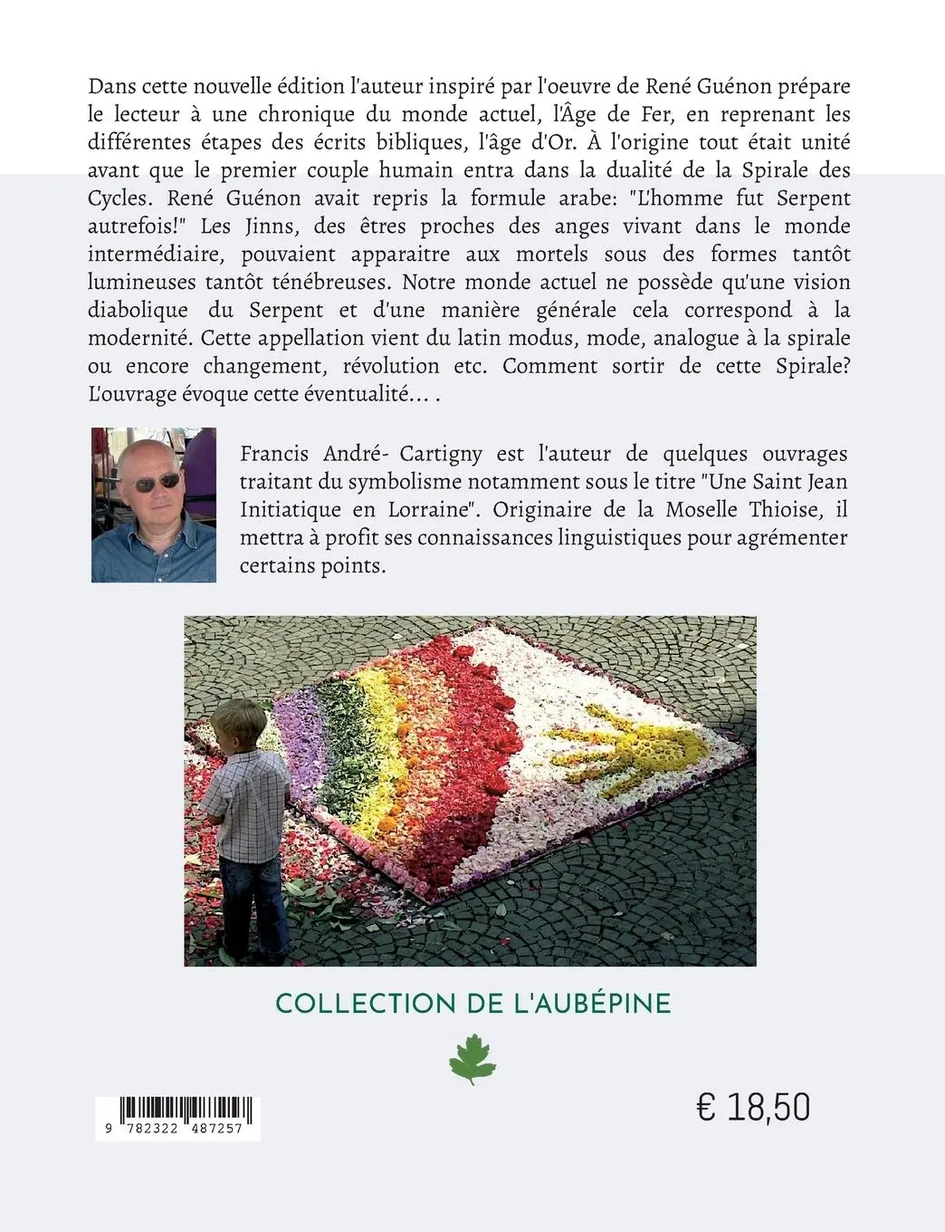 Rückseite: 9782322487257 | La Spirale des Cycles | De la Genèse à la Modernité | Andre-Cartigny