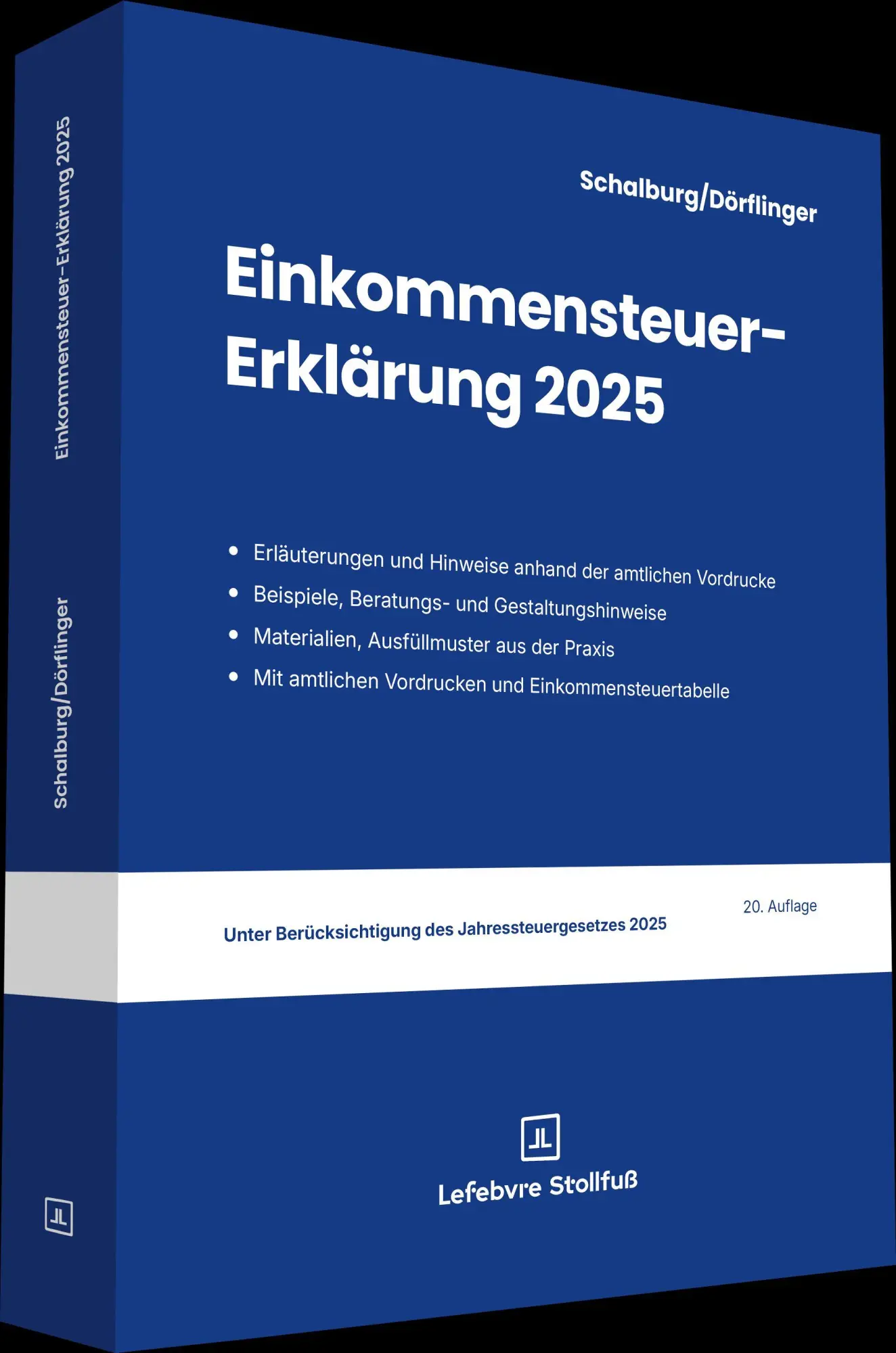 Cover: 9783083637257 | Einkommensteuer-Erklärung 2025 | Martin Schalburg (u. a.) | Buch