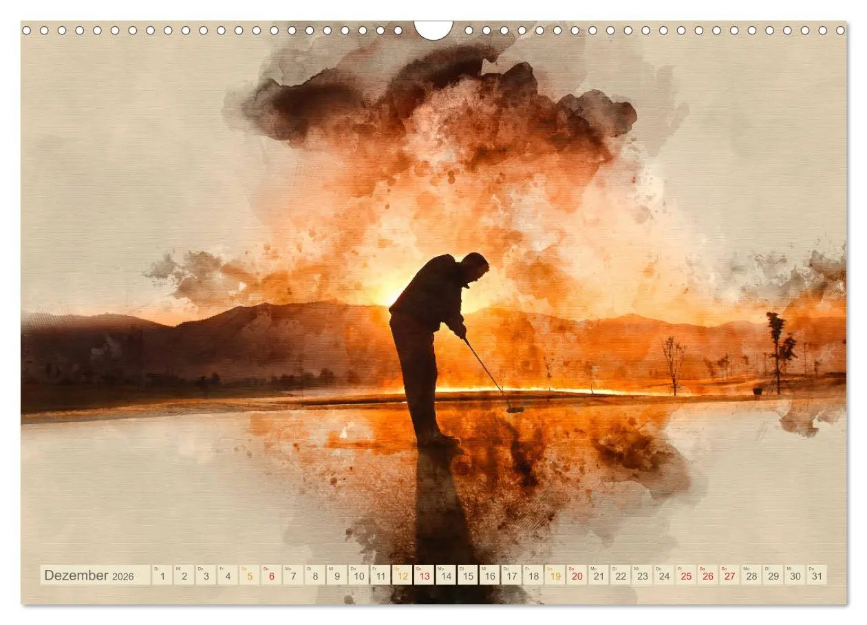 Bild: 9783457887257 | Ich liebe Golf (Wandkalender 2026 DIN A3 quer), CALVENDO...