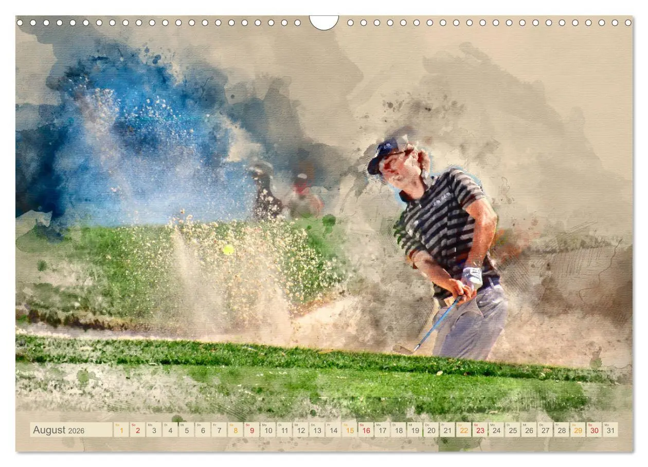 Bild: 9783457887257 | Ich liebe Golf (Wandkalender 2026 DIN A3 quer), CALVENDO...