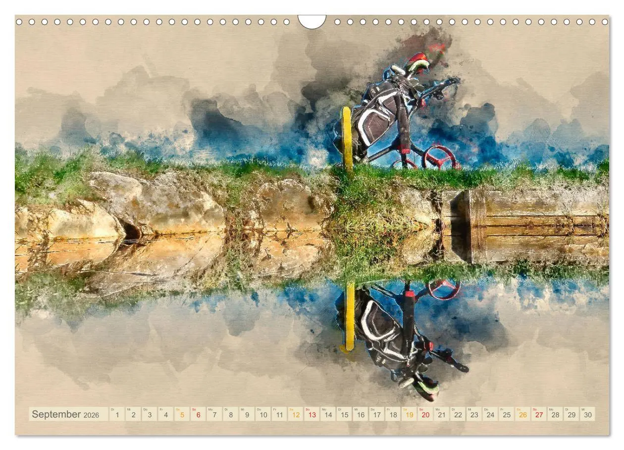 Bild: 9783457887257 | Ich liebe Golf (Wandkalender 2026 DIN A3 quer), CALVENDO...