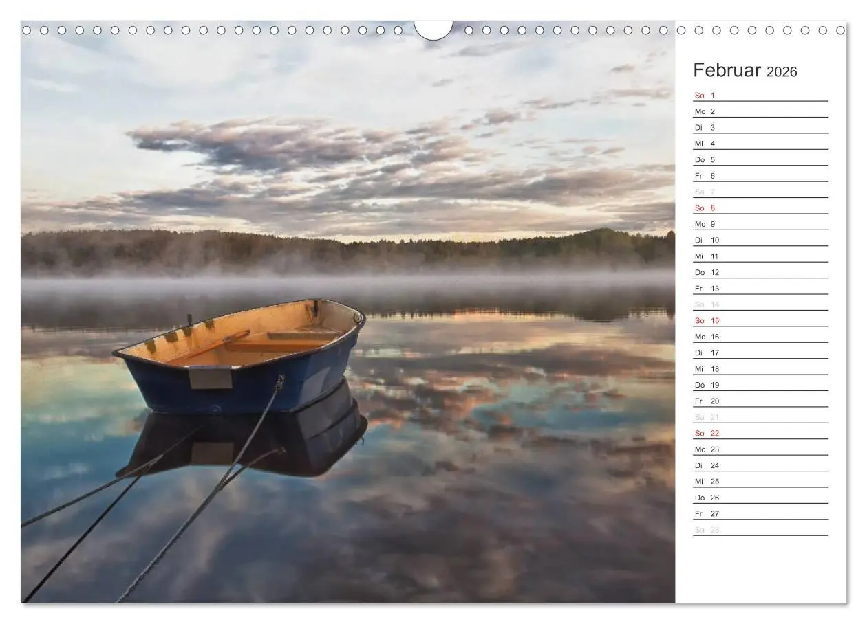 Bild: 9783516047257 | Unterwegs in Schweden (Wandkalender 2026 DIN A3 quer), CALVENDO...