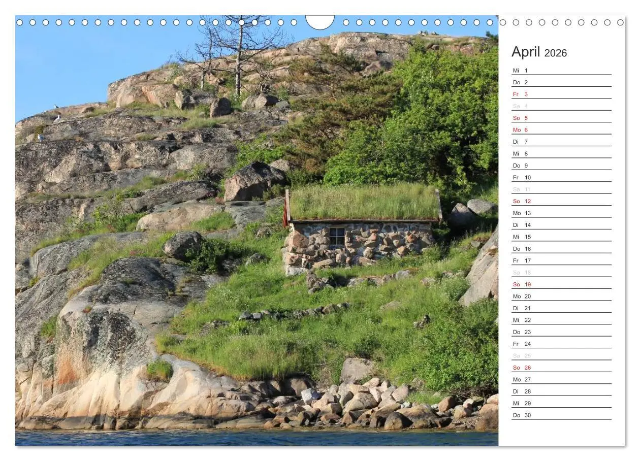 Bild: 9783516047257 | Unterwegs in Schweden (Wandkalender 2026 DIN A3 quer), CALVENDO...