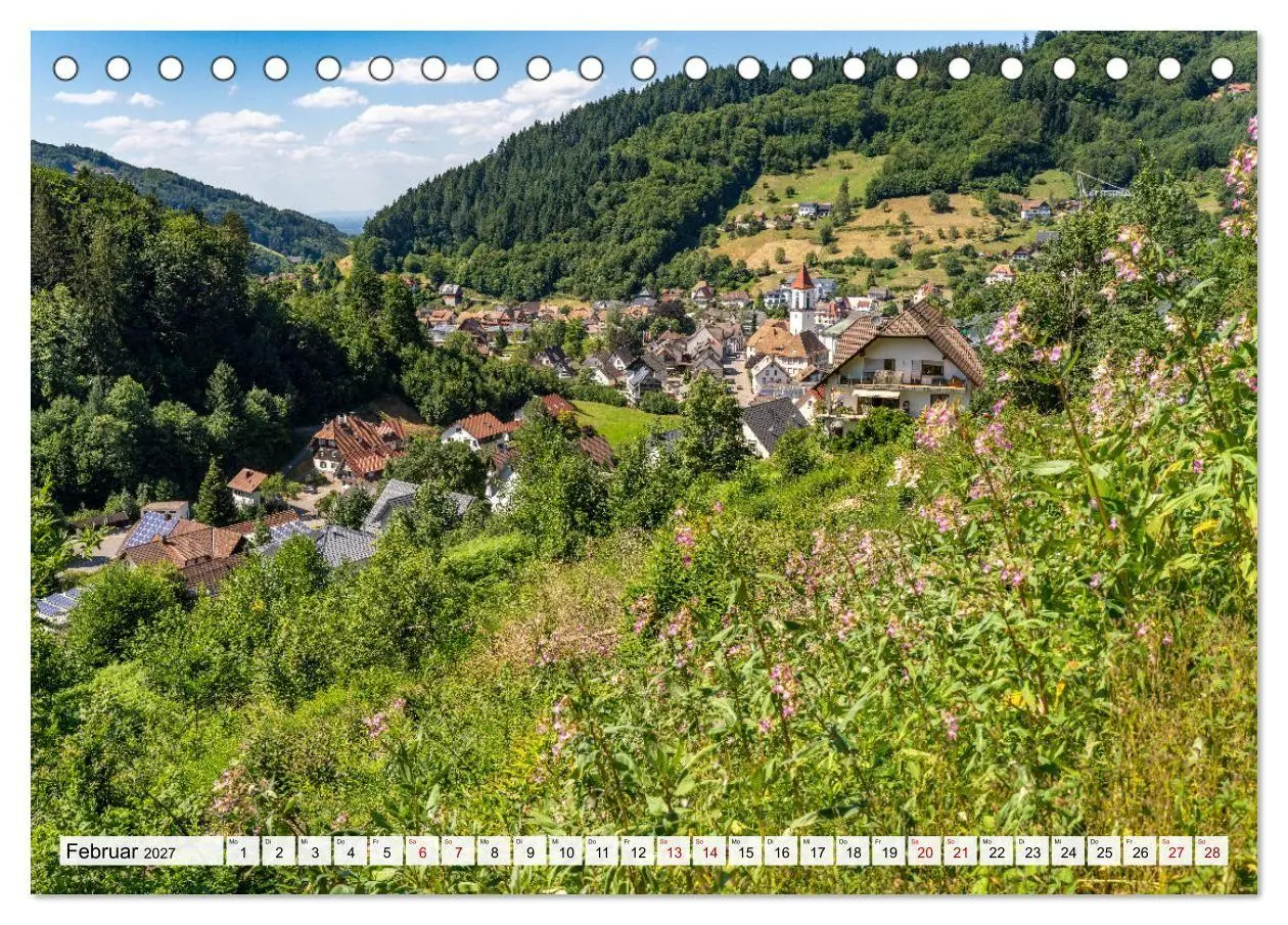 Bild: 9783569687257 | Urlaubsregion Schwarzwald (Tischkalender 2027 DIN A5 quer),...