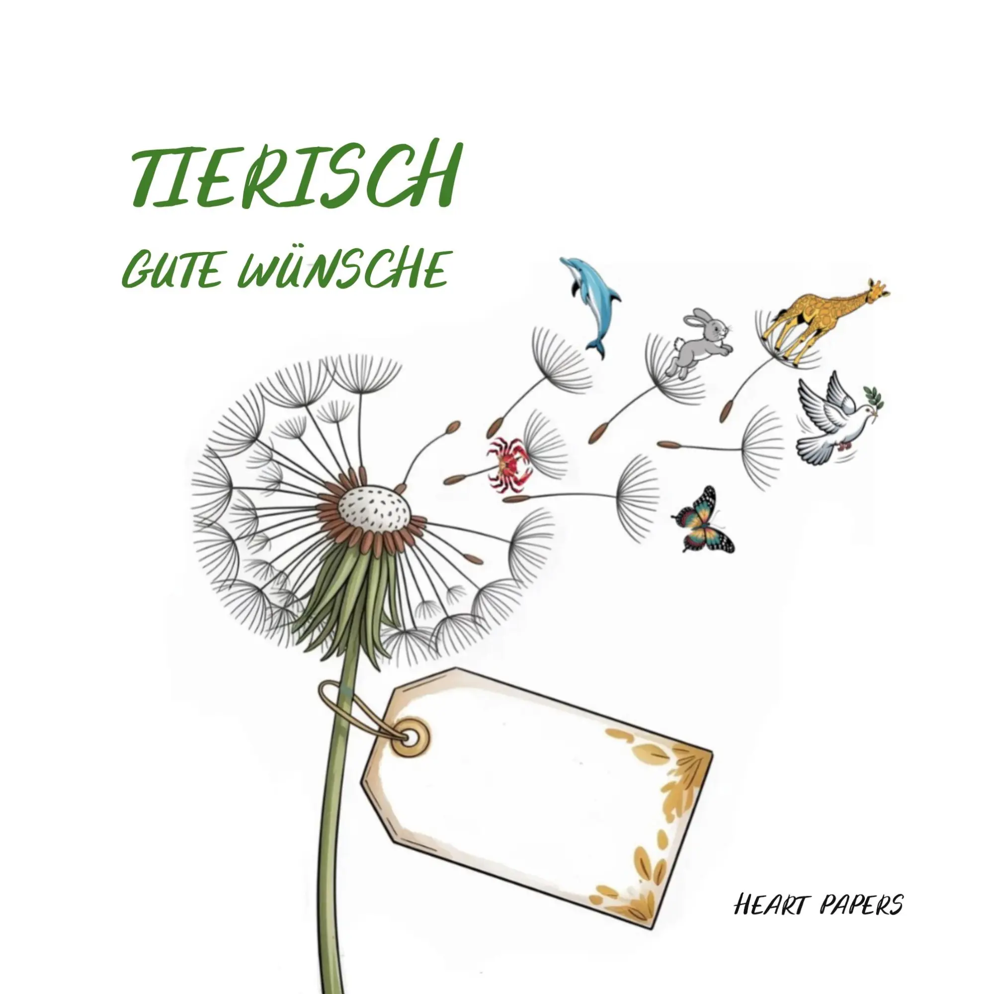 Cover: 9783695177257 | Tierisch gute Wünsche Originelles Gästebuch zu dem (runden)...