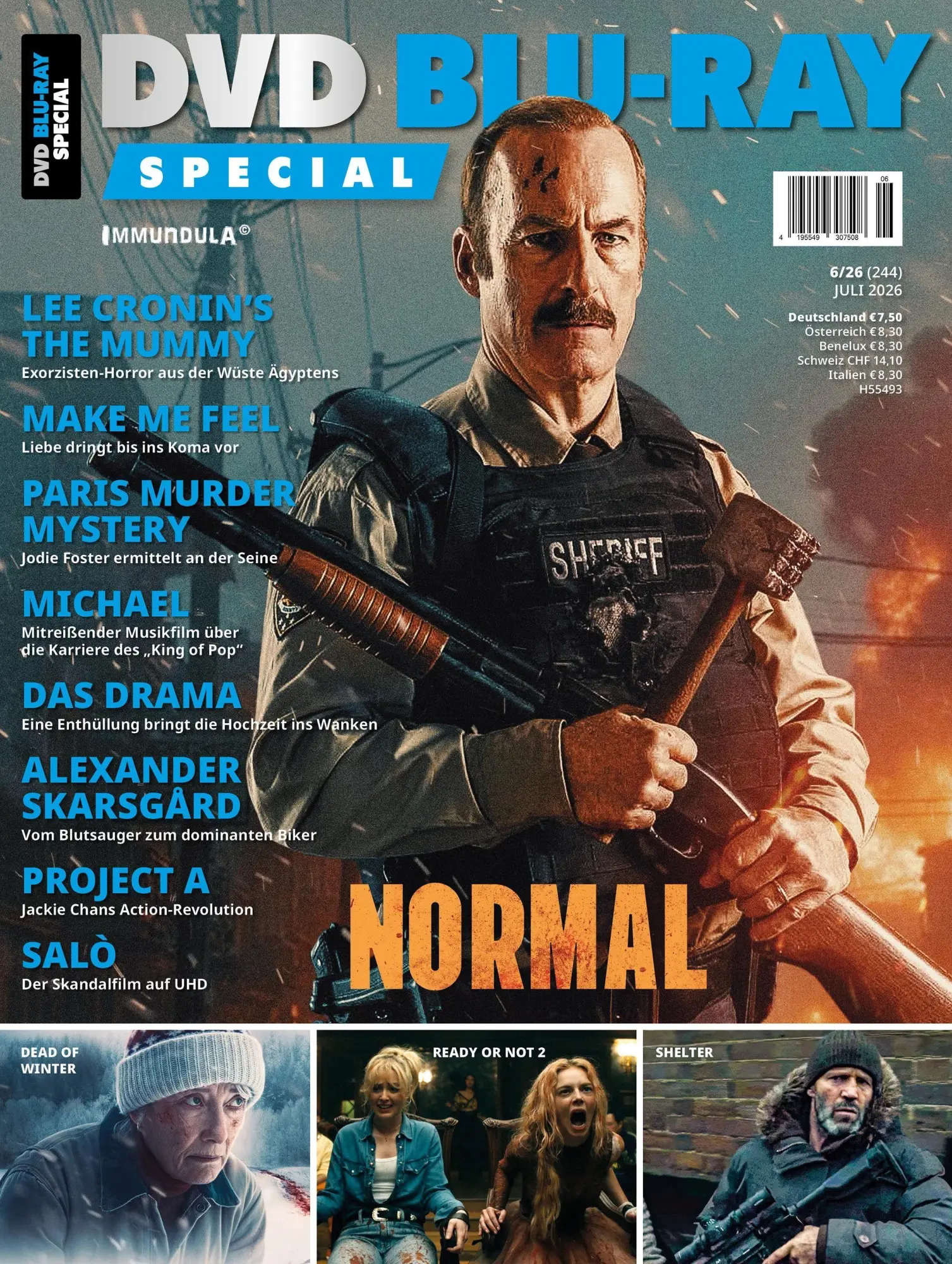 Cover: 9783959367257 | DVD BLU-RAY SPECIAL. Ausgabe Juli 2026 (#244) | Björn Sülter (u. a.)