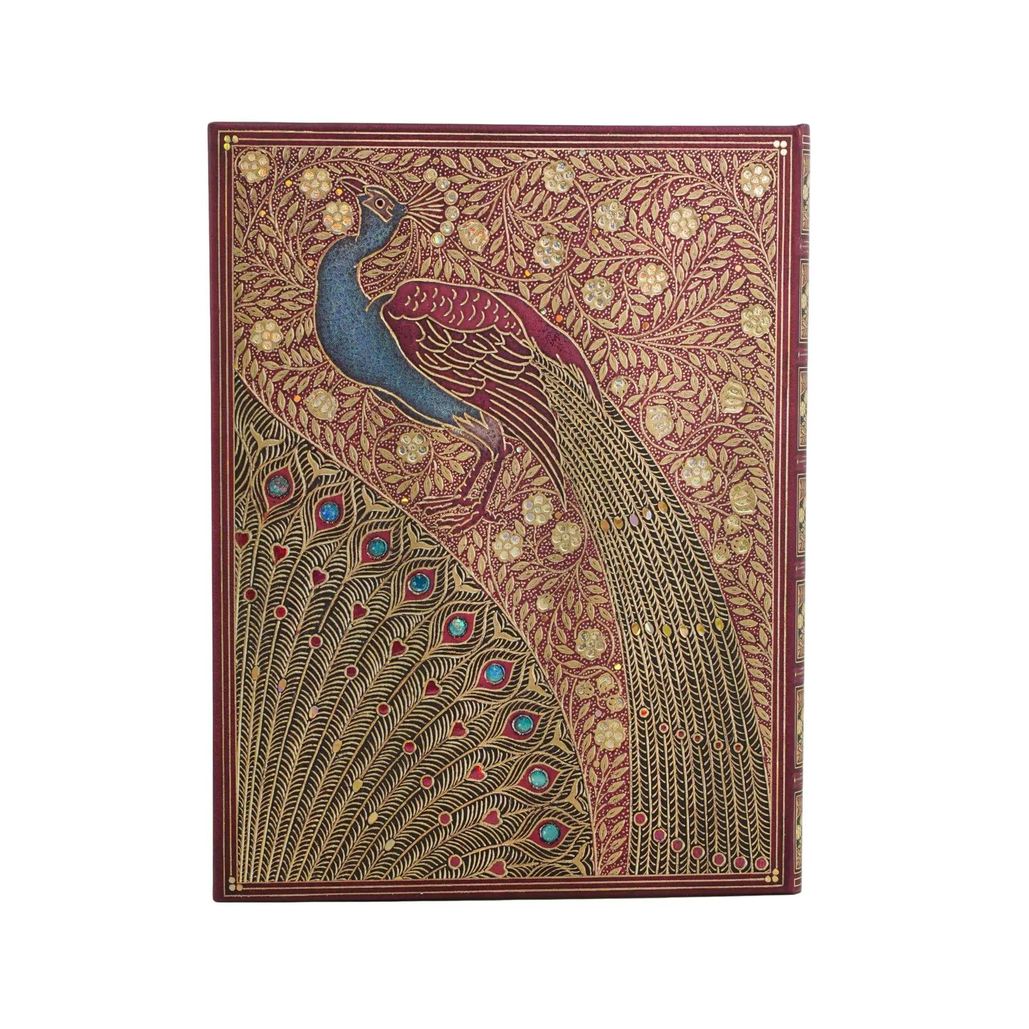 Bild: 9780349717357 | 18-Monatskalender 2026-2027 Hafiz Pfauen Ultra Vertikal | Paperblanks