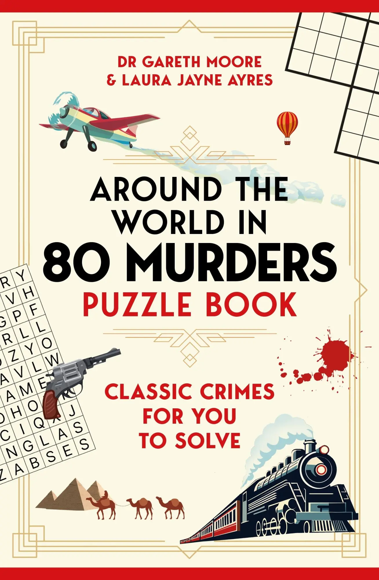 Cover: 9781035097357 | Around the World in 80 Murders Puzzle Book | Gareth Moore (u. a.)