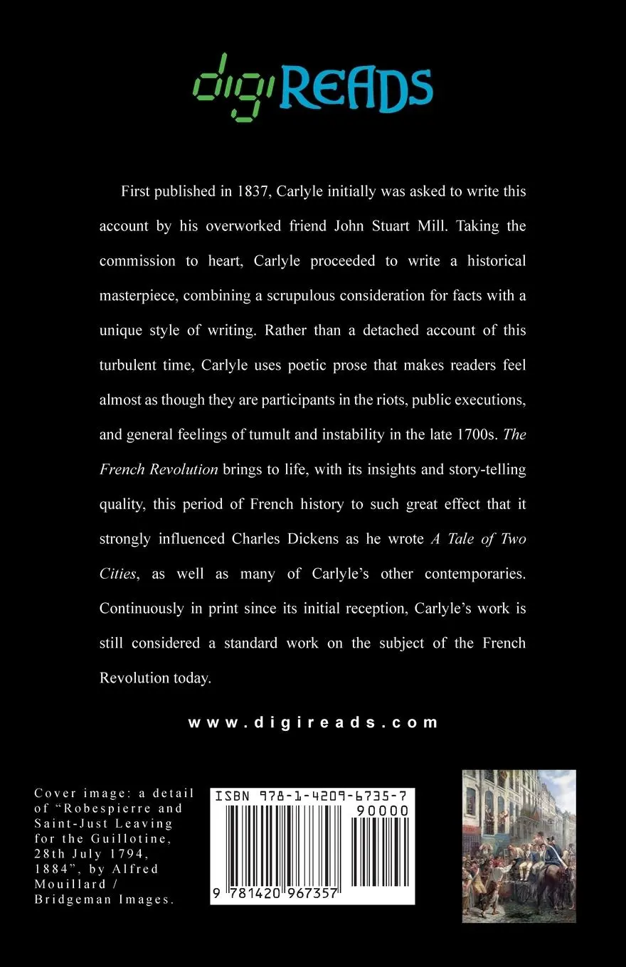 Rückseite: 9781420967357 | The French Revolution | Thomas Carlyle | Taschenbuch | Englisch | 2020