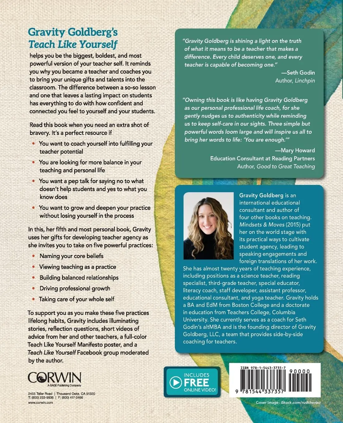 Rückseite: 9781544337357 | Teach Like Yourself | Gravity Goldberg | Taschenbuch | Englisch | 2018