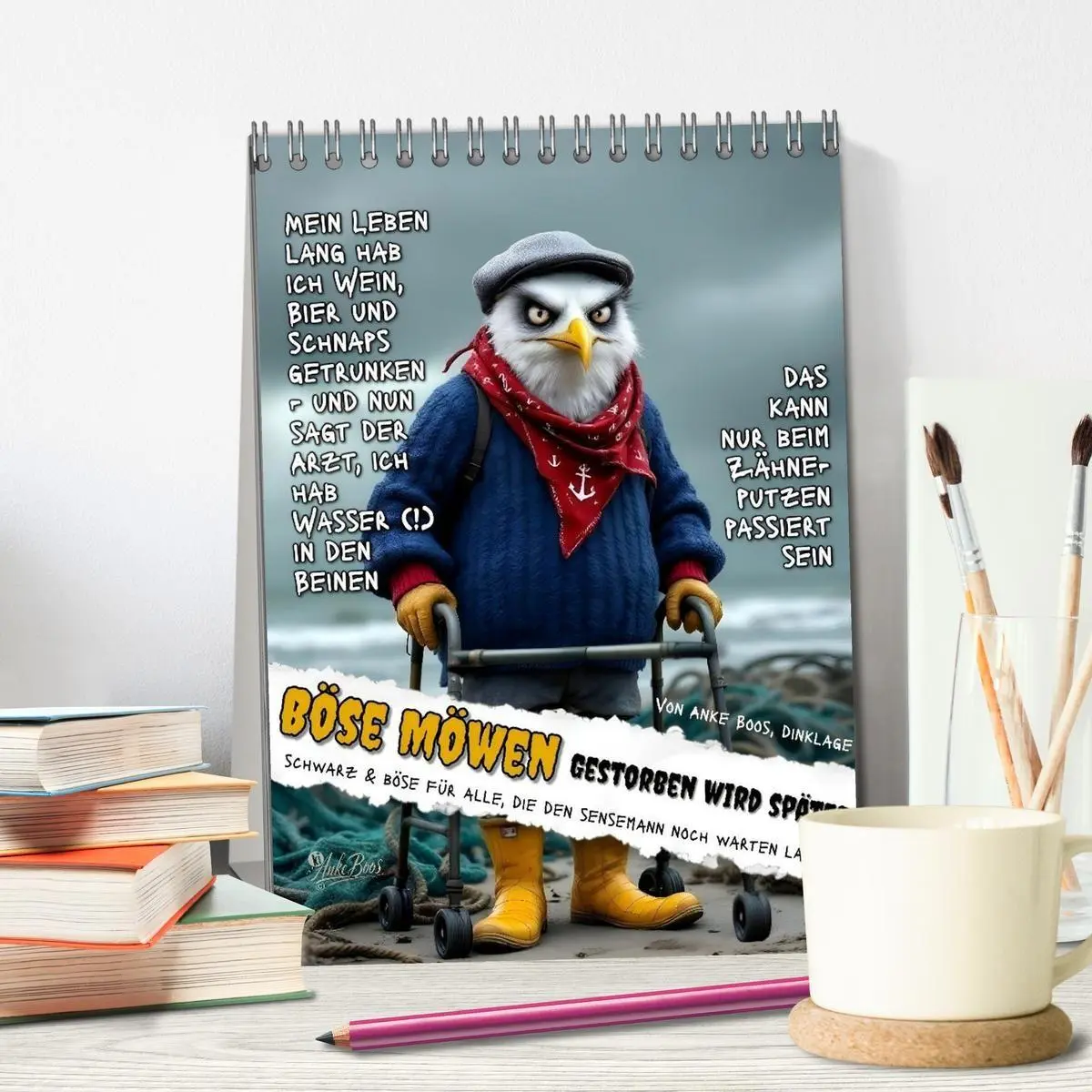 Bild: 9783594257357 | Böse Möwen - gestorben wird später (Tischkalender 2027 DIN A5...