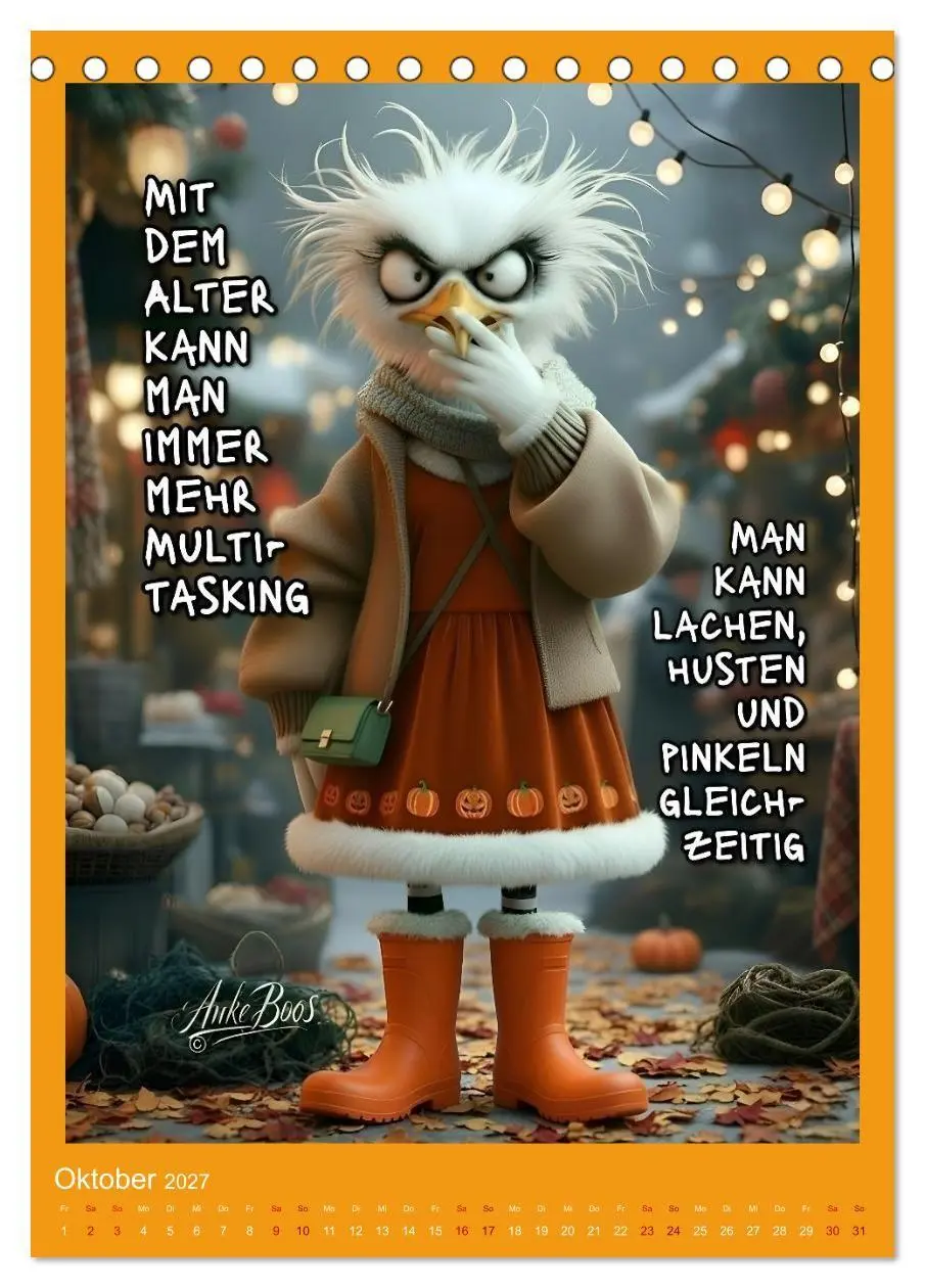 Bild: 9783594257357 | Böse Möwen - gestorben wird später (Tischkalender 2027 DIN A5...