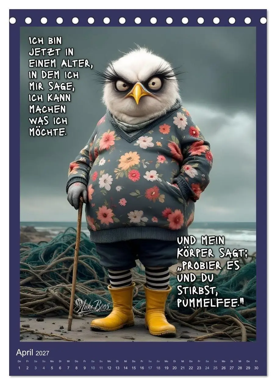 Bild: 9783594257357 | Böse Möwen - gestorben wird später (Tischkalender 2027 DIN A5...