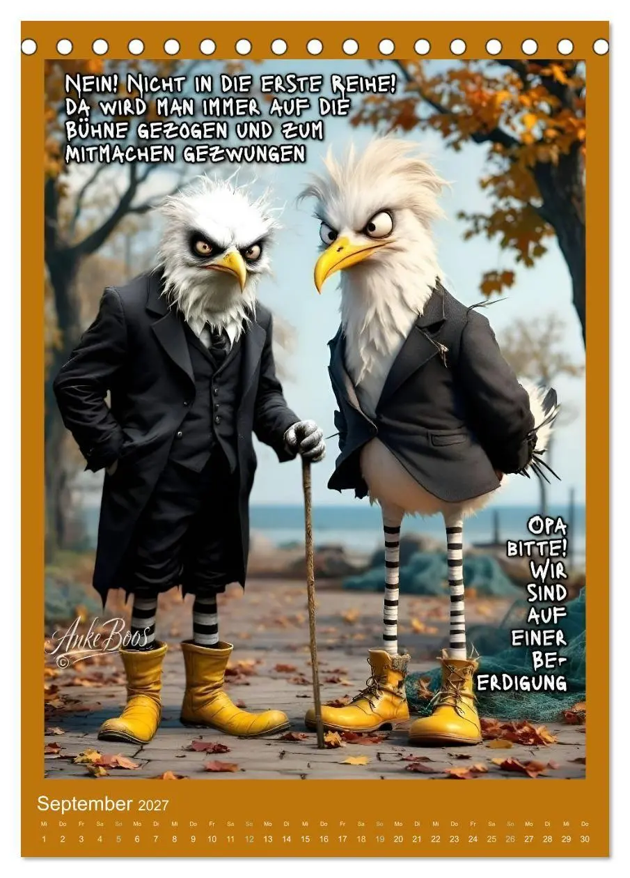 Bild: 9783594257357 | Böse Möwen - gestorben wird später (Tischkalender 2027 DIN A5...