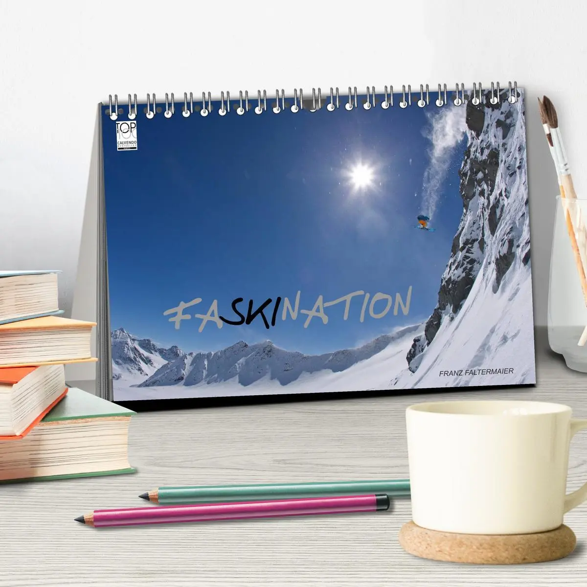 Bild: 9783516197457 | Faskination (Tischkalender 2026 DIN A5 quer), CALVENDO Monatskalender