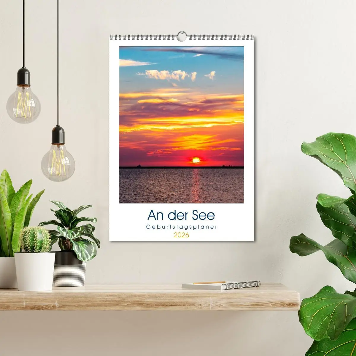 Bild: 9783516407457 | An der See Geburtstagsplaner (Wandkalender 2026 DIN A3 hoch),...