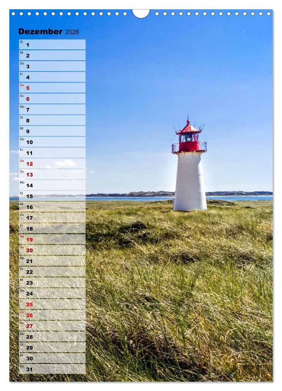 Bild: 9783516407457 | An der See Geburtstagsplaner (Wandkalender 2026 DIN A3 hoch),...