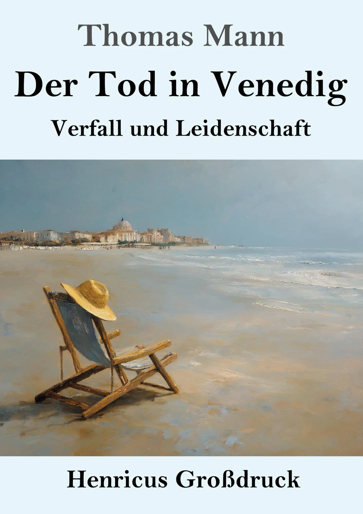 Cover: 9783847857457 | Der Tod in Venedig (Großdruck) | Verfall und Leidenschaft | Mann