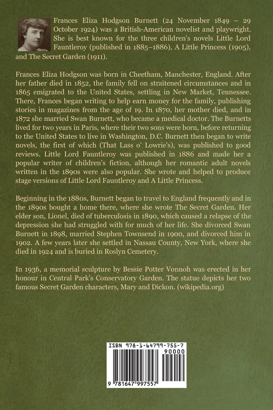 Rückseite: 9781647997557 | Little Lord Fauntleroy | Frances Hodgson Burnett | Taschenbuch | 2020