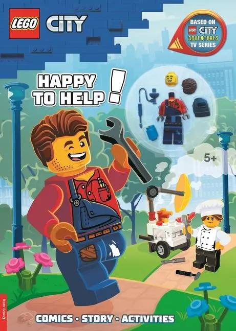 Cover: 9781780557557 | Lego (R) City: Happy to Help! Activity Book (with Harl Hubbs...