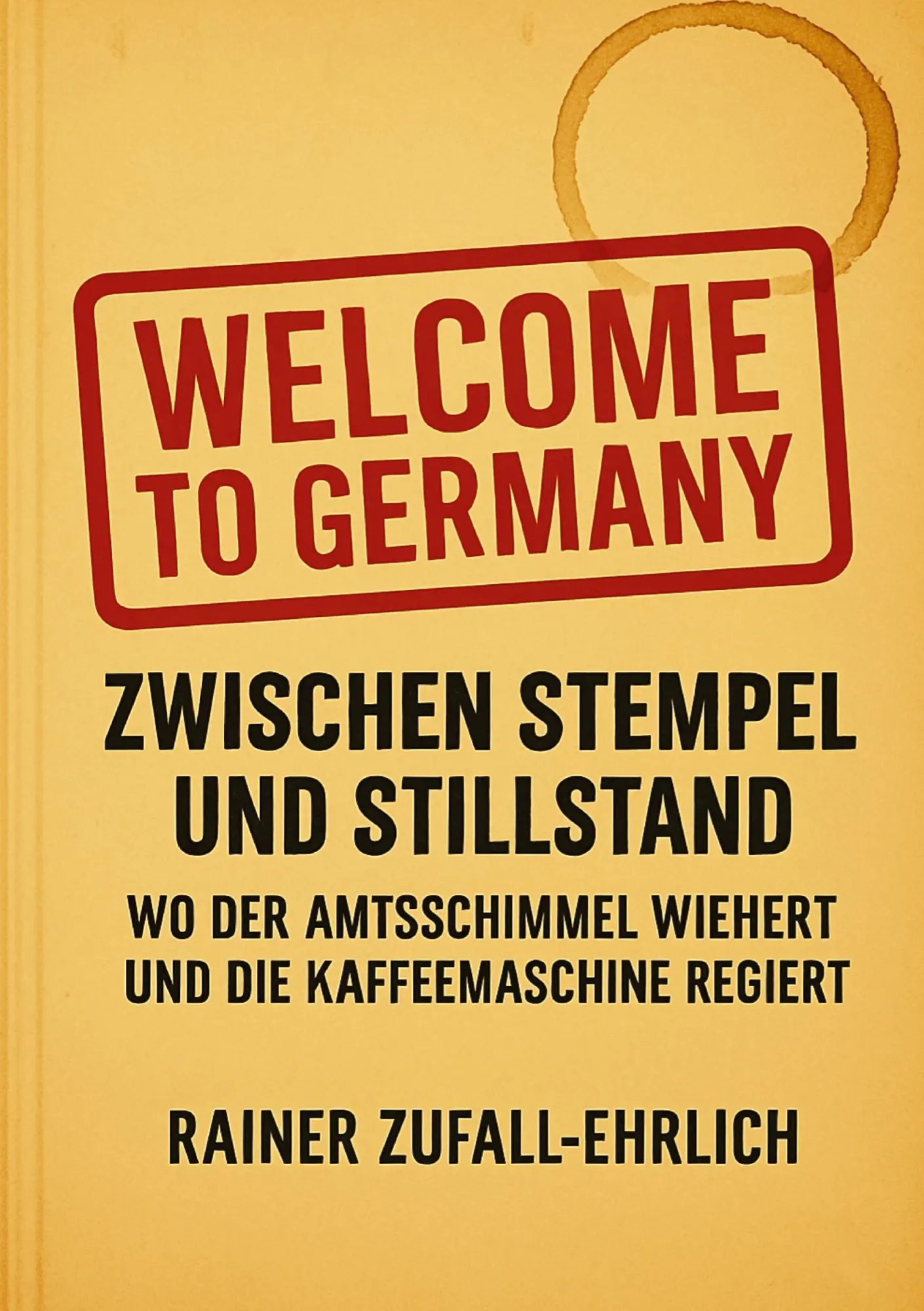 Cover: 9783384597557 | Welcome to Germany - Zwischen Stempel und Stillstand | Rainer Zufall