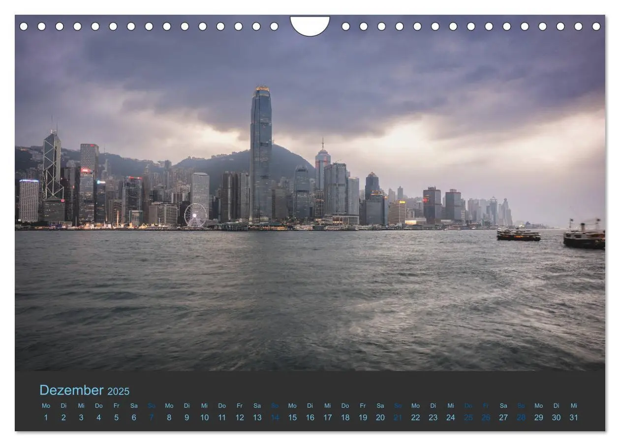 Bild: 9783435387557 | Hong Kong - Skylines (Wandkalender 2025 DIN A4 quer), CALVENDO...