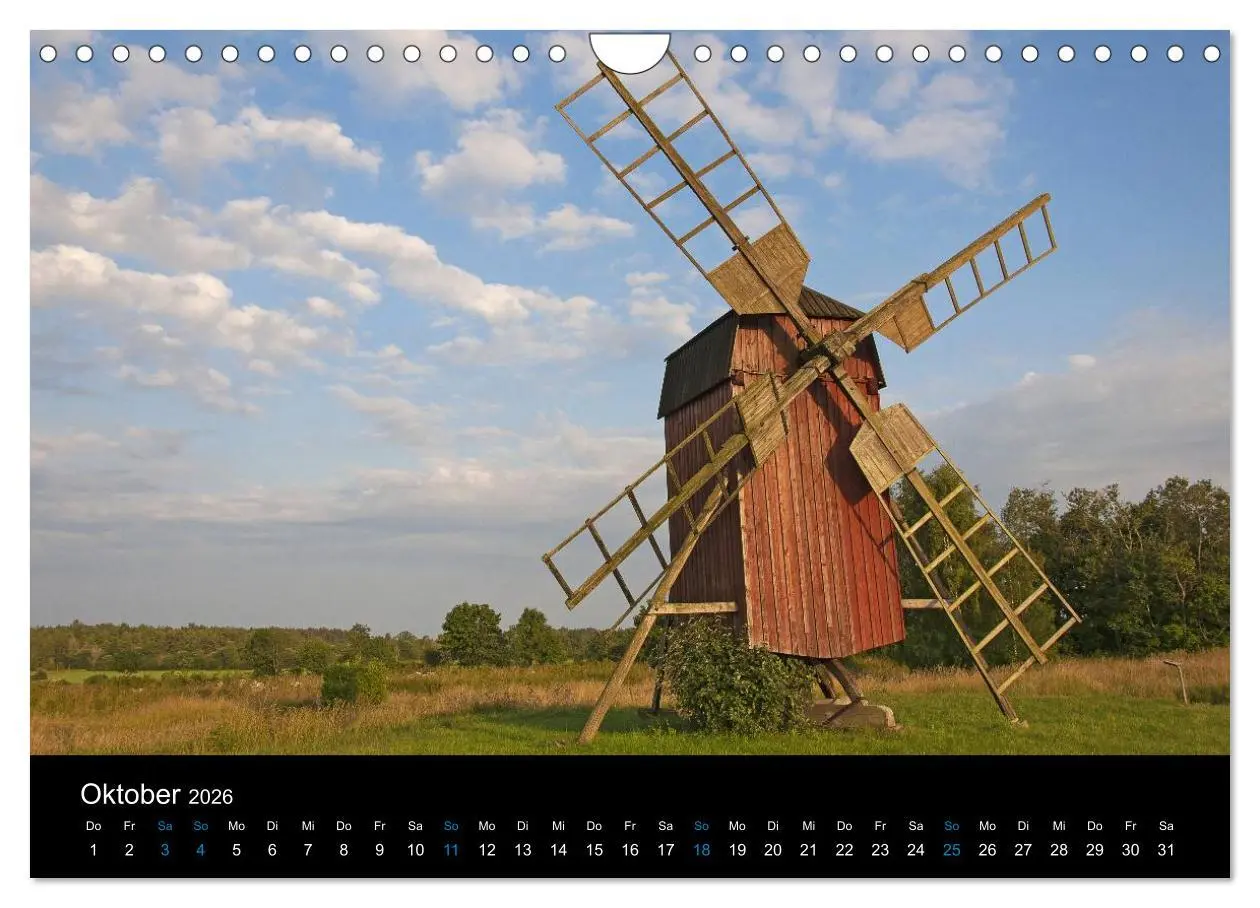 Bild: 9783516187557 | Südschweden (Wandkalender 2026 DIN A4 quer), CALVENDO Monatskalender