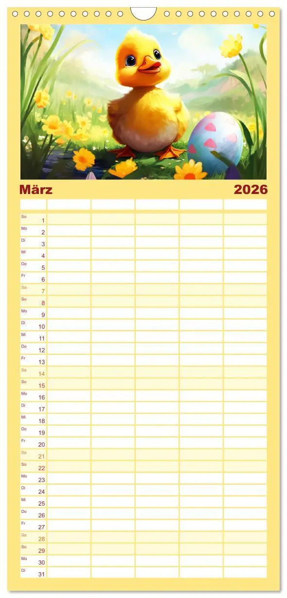 Bild: 9783516497557 | Familienplaner 2026 - Lustige Enten. Niedlich und farbenfroh mit 5...