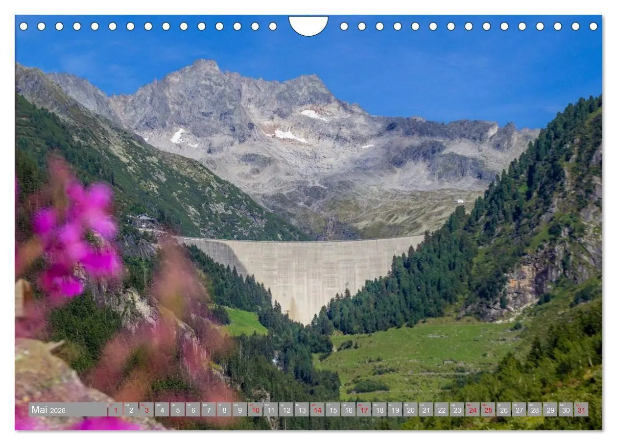 Bild: 9783516707557 | Die Zillertaler Alpen (Wandkalender 2026 DIN A4 quer), CALVENDO...