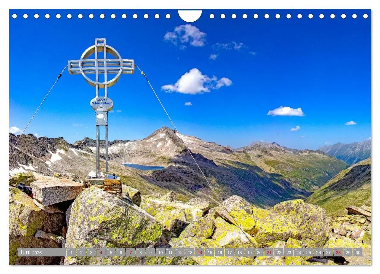 Bild: 9783516707557 | Die Zillertaler Alpen (Wandkalender 2026 DIN A4 quer), CALVENDO...