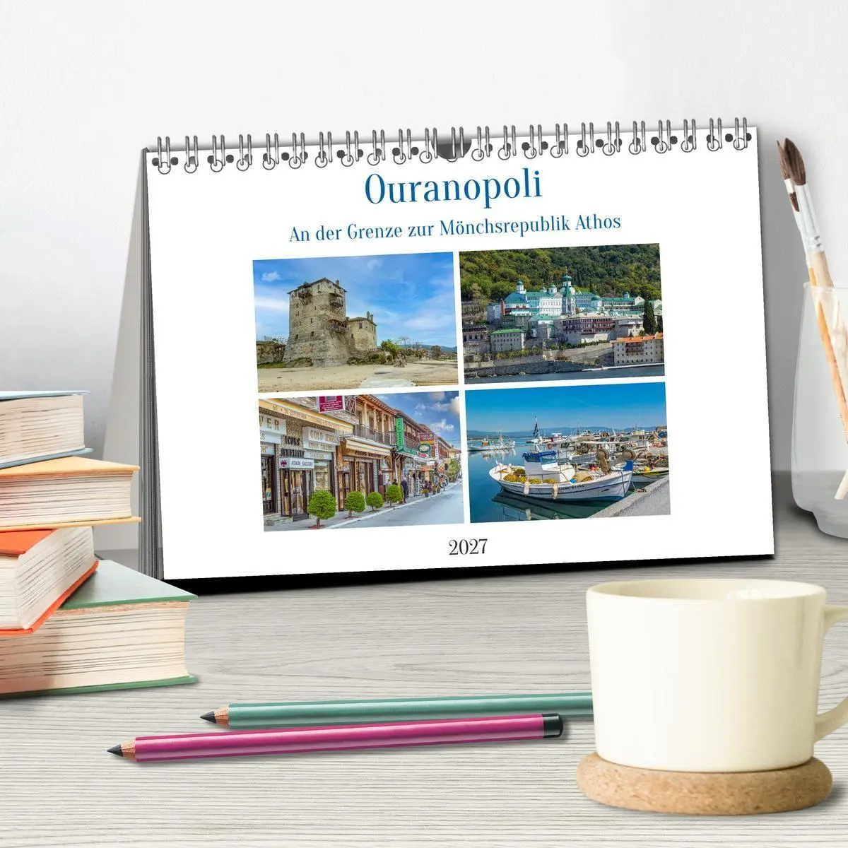 Bild: 9783569417557 | Ouranopoli - An der Grenze zur Mönchsrepublik Athos (Tischkalender...