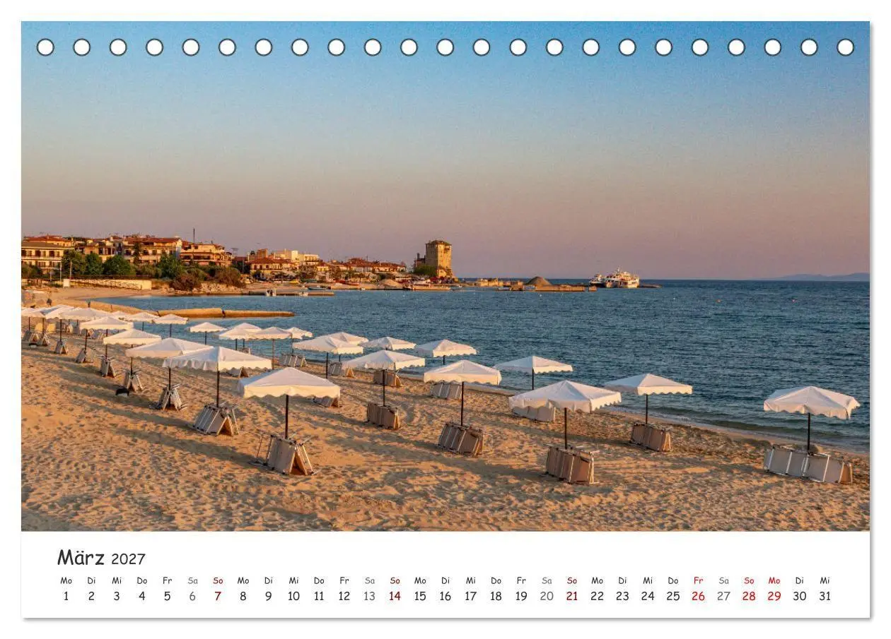 Bild: 9783569417557 | Ouranopoli - An der Grenze zur Mönchsrepublik Athos (Tischkalender...