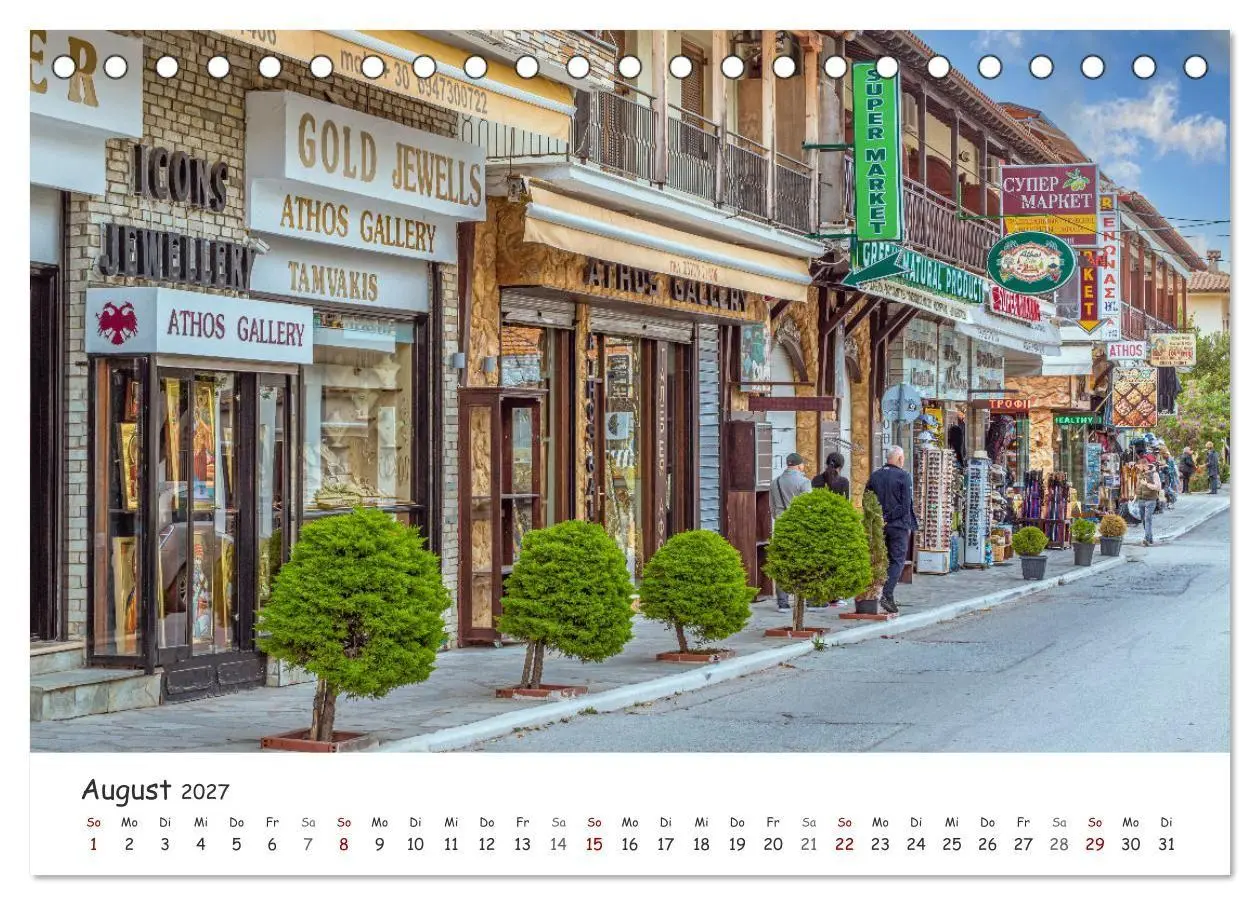 Bild: 9783569417557 | Ouranopoli - An der Grenze zur Mönchsrepublik Athos (Tischkalender...