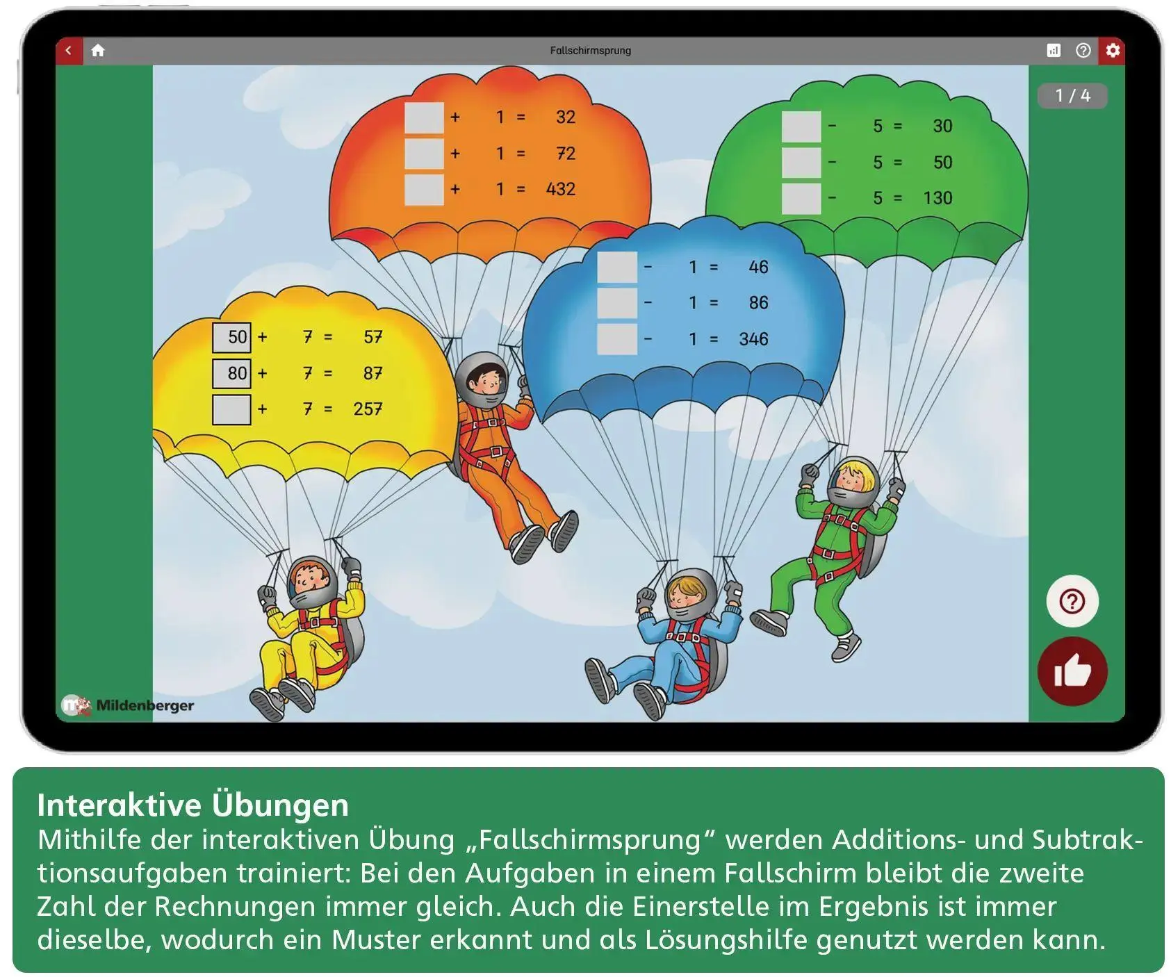 Bild: 9783619457557 | Das Übungsheft Mathematik 4 - DIN A4 | Denk- und Rechentraining | 2024
