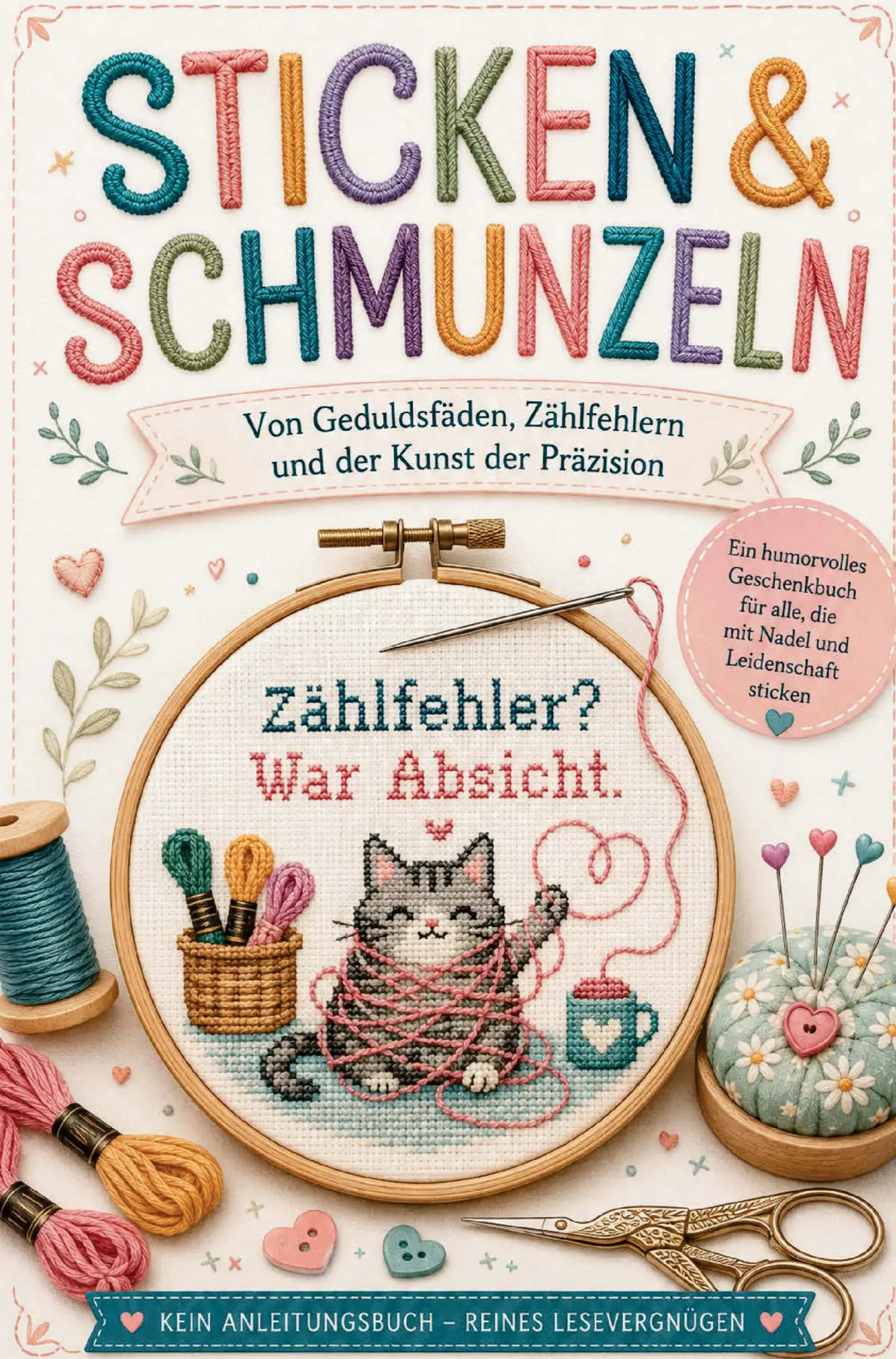 Cover: 9789403867557 | Sticken &amp; Schmunzeln: Ein liebevolles Geschenk für alle, die...