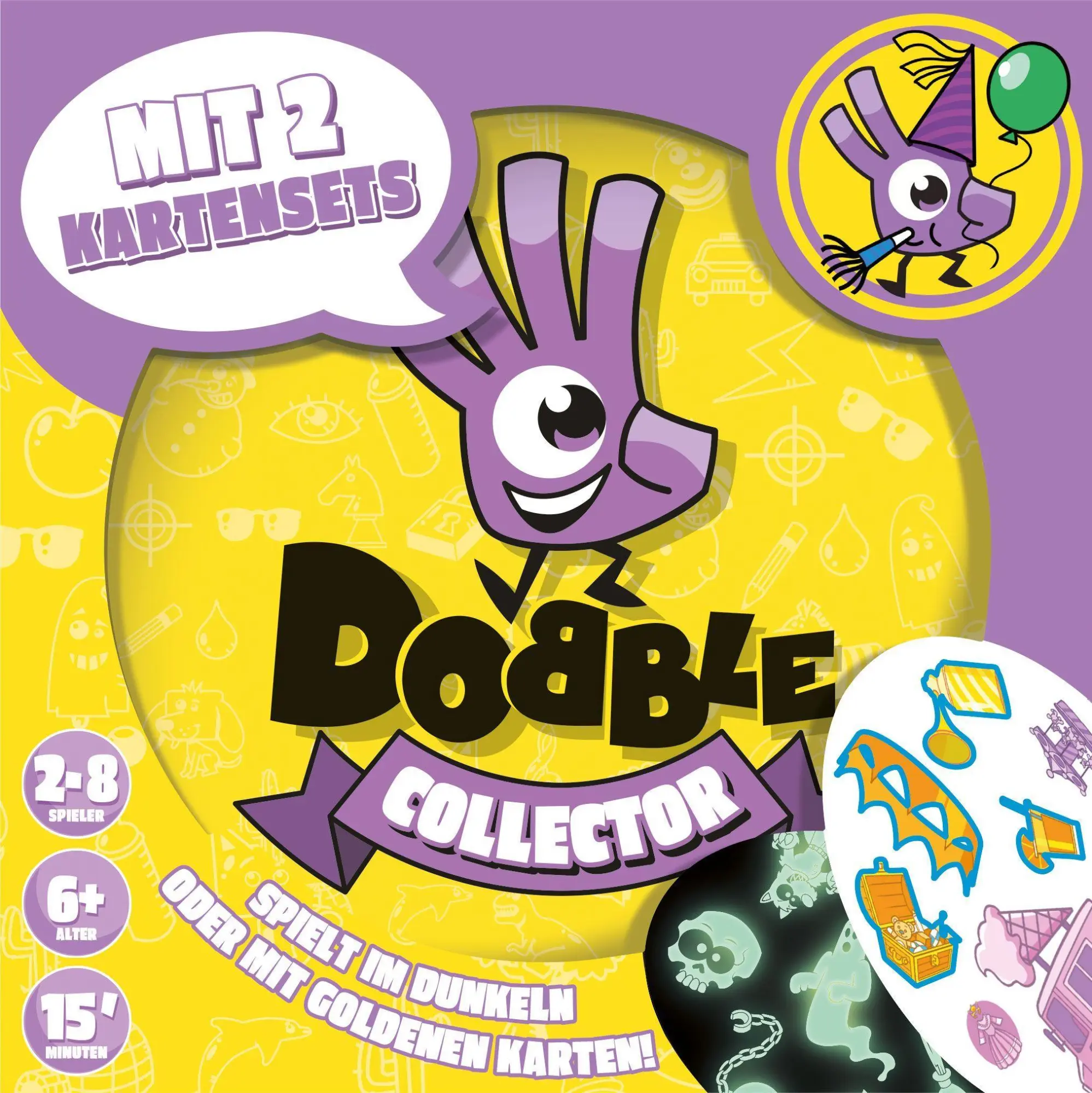 Cover: 3558380077657 | Dobble Collector | Denis Blanchot (u. a.) | Spiel | ZYGD0020 | Deutsch Cover: 3558380077657 | Dobble Collector | Denis Blanchot (u. a.) | Spiel | ZYGD0020 | Deutsch