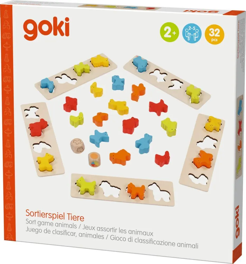 Bild: 4013594567657 | Sortierspiel Tiere | Spiel | Stülpdeckelschachtel | Deutsch | 2025