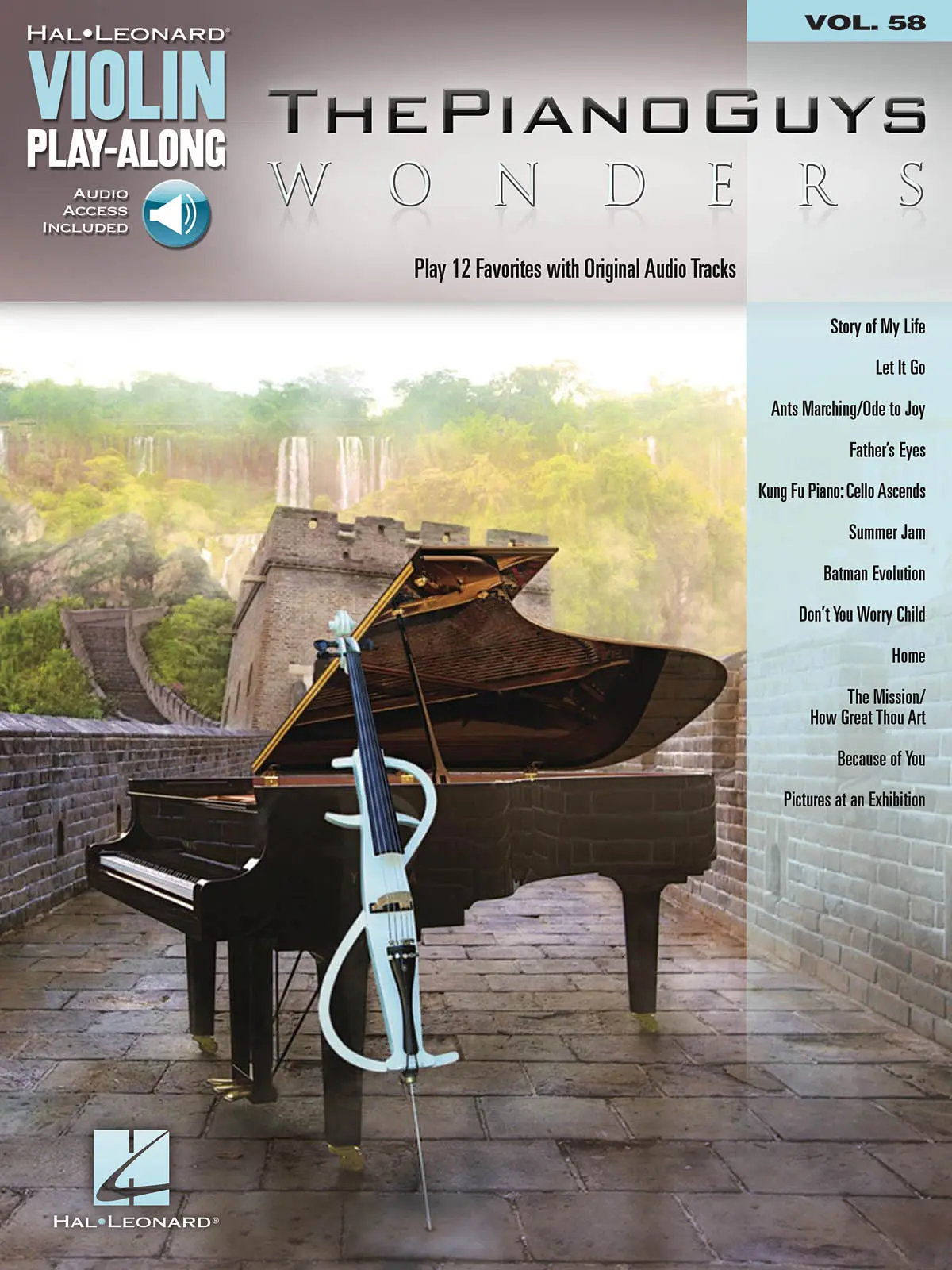 Cover: 9781495047657 | The Piano Guys - Wonders | Violin Play-Along Volume 58 | Taschenbuch