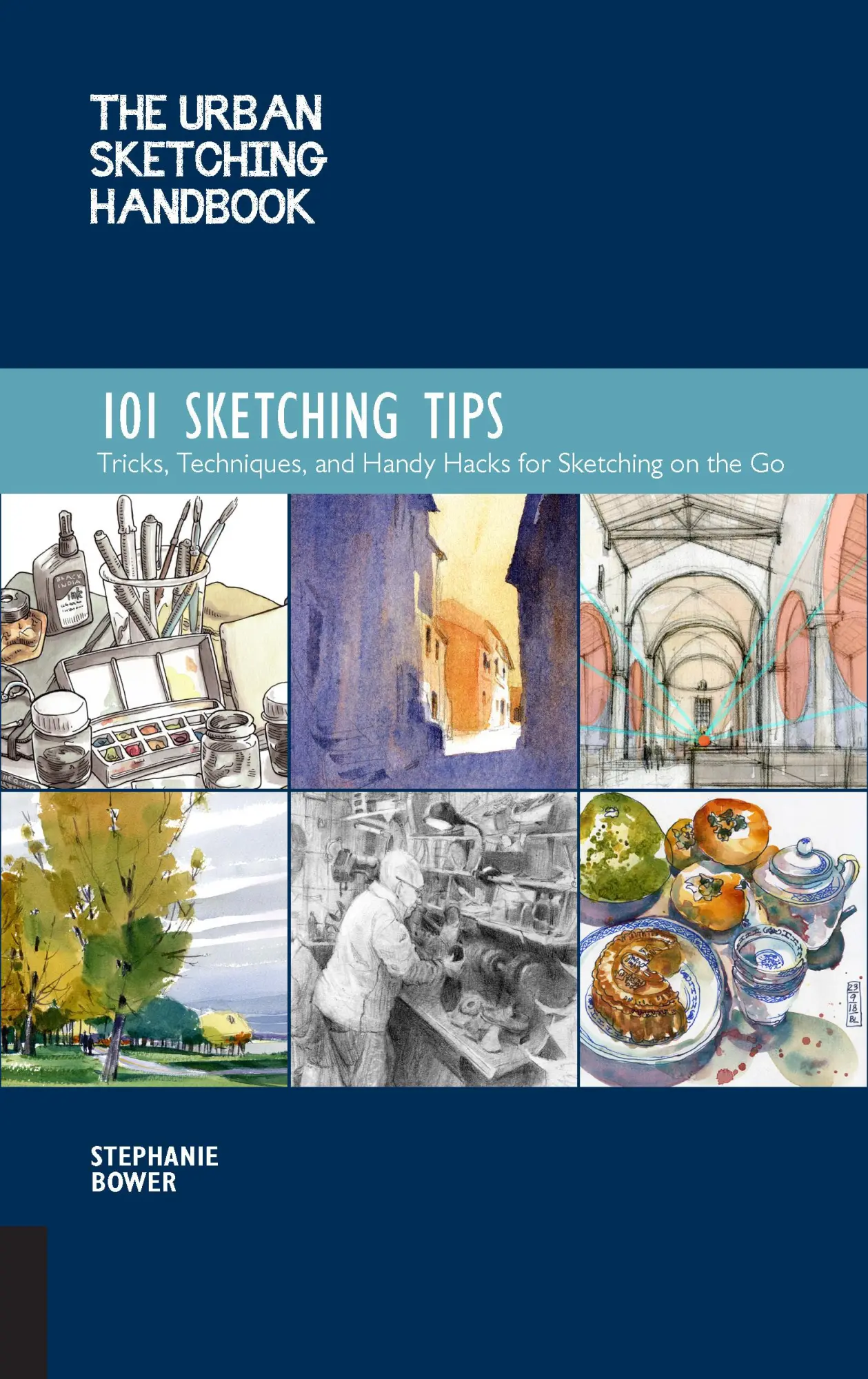 Cover: 9781631597657 | The Urban Sketching Handbook 101 Sketching Tips | Stephanie Bower