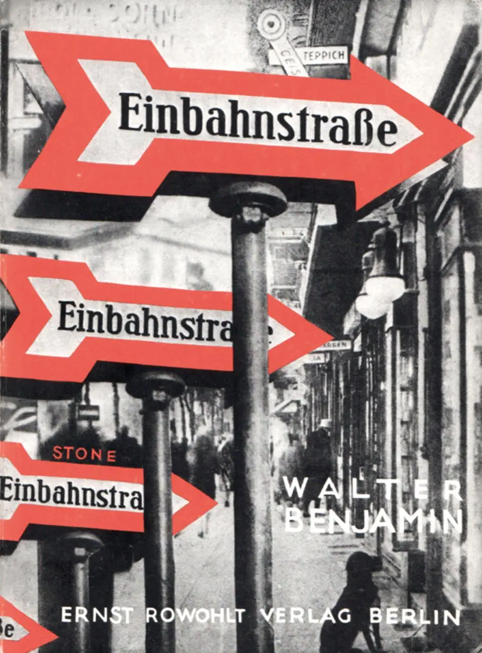 Cover: 9783835337657 | Einbahnstraße | Faksimilenachdruck der Erstausgabe von 1928 | Benjamin