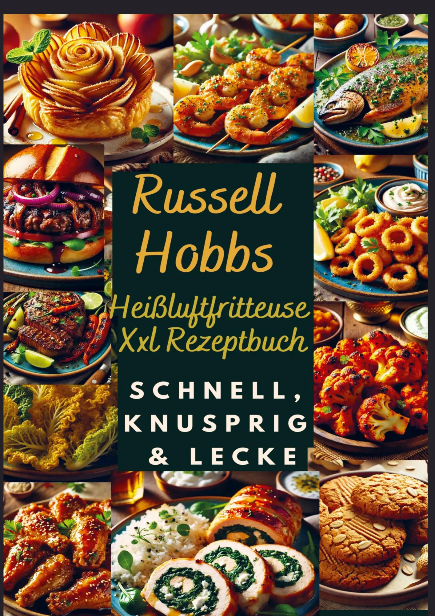 Cover: 9789403787657 | Russell Hobbs Heißluftfritteuse Xxl Rezeptbuch: Schnell, Knusprig &amp;...