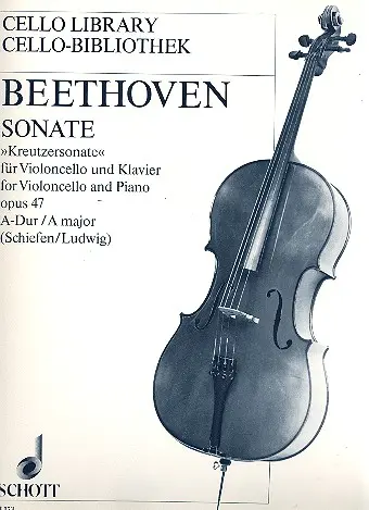 Cover: 9790001017657 | Sonata A Major op. 47 | Kreutzersonate | Ludwig van Beethoven | Buch
