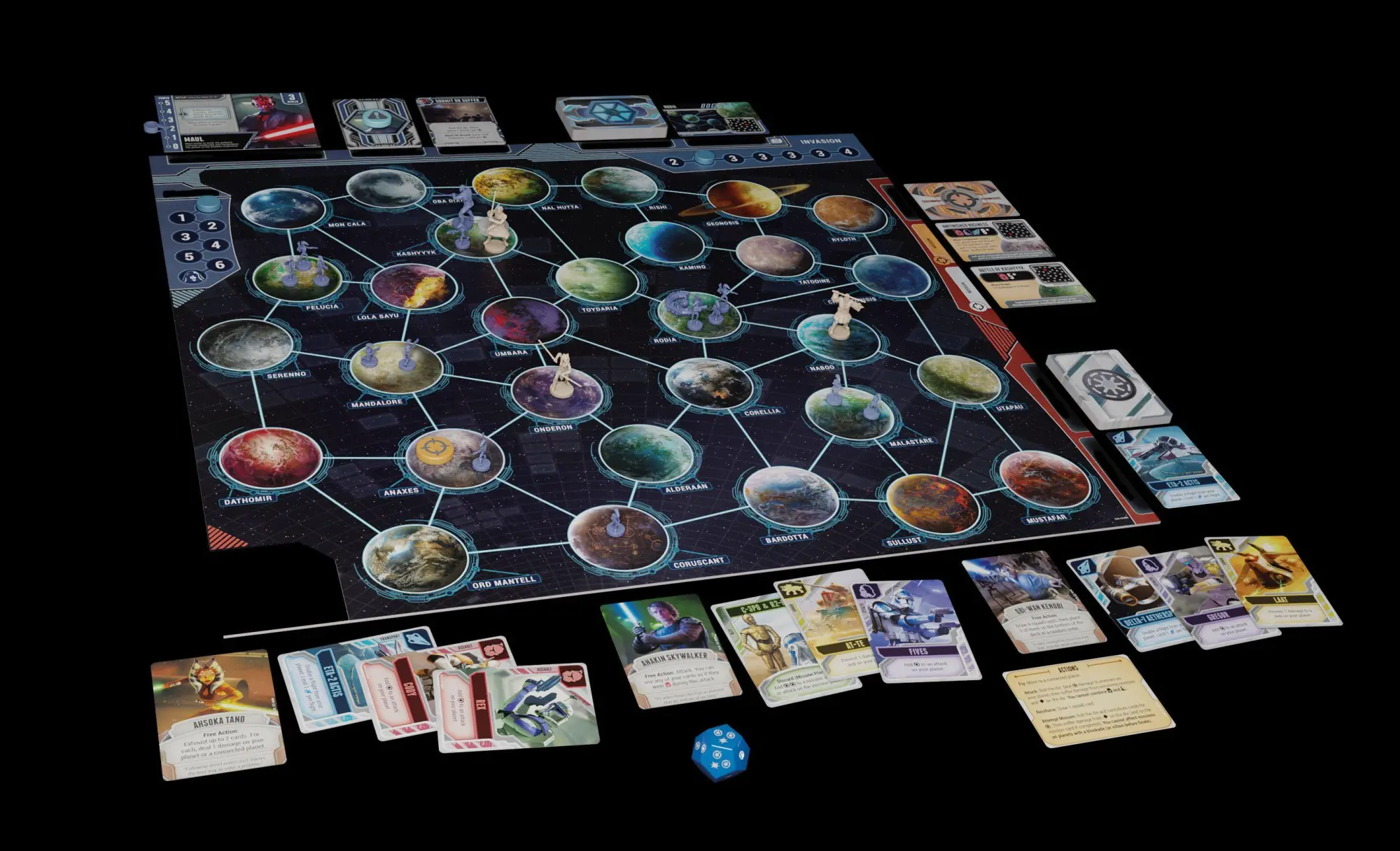 Bild: 841333117757 | Star Wars The Clone Wars (Ein Brettspiel mit dem Pandemic-System)